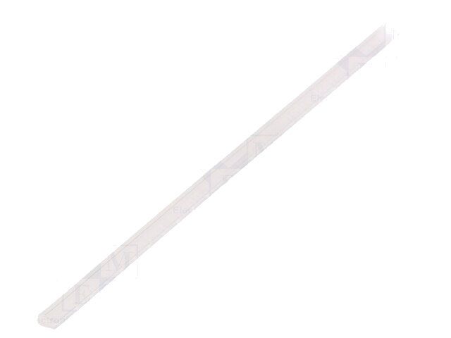 Randbescherming; polyethyleen; L: 30,5m; natuurlijk; H: 3mm; UL94HB Randbescherming; polyethyleen; L: 30,5m; natuurlijk; H: 3mm; UL94HB